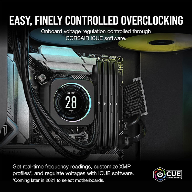 خرید رم Corsair Vengeance - ظرفیت ۳۲ گیگابایت - DDR5 - پک دوتایی - مدل Intel XMP - فرکانس 5200 مگاهرتز - CL40